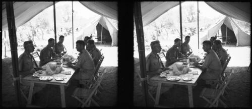 Baalbek, camp at Syria [picture] : [Lebanon, World War II] / [Frank Hurley]