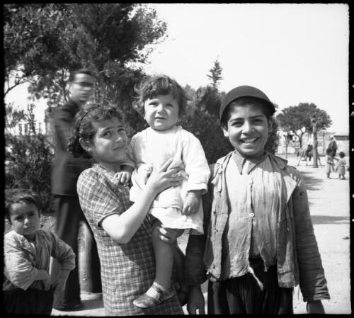 Tartous children [picture] : [Syria, World War II] / [Frank Hurley]