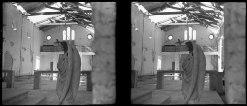 Various scenes taken in Tobruck Nov 28 42 [1942, interior of a church] [picture] : [Libya, World War II] / [Frank Hurley]