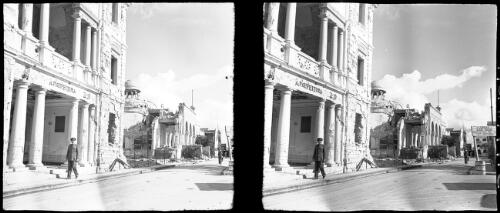 Scenes Benghazi harbour & town (also restored Town Hall now Administrative Centre) [exterior] [picture] : [Libya, World War II] / [Frank Hurley]