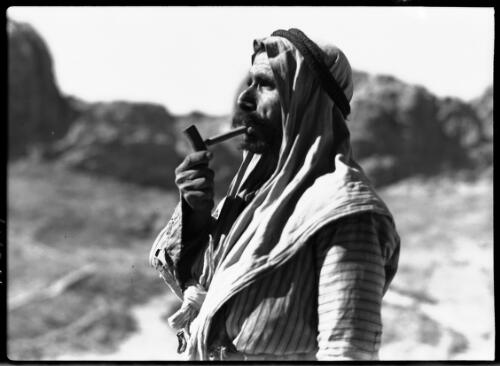 Petra native [picture] : [Jordan, World War II] / [Frank Hurley]