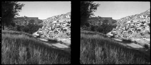 Jerusalem from below Siloah [Siloam?] village [picture] / [Frank Hurley]
