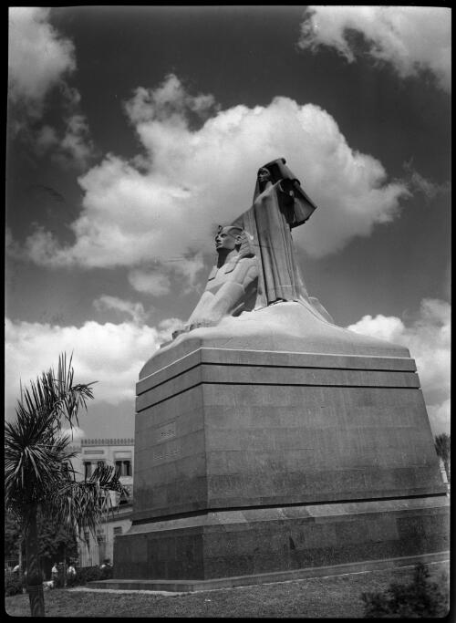 [The Unveiling of Egypt, with clouds, 1] [picture] : [Egypt, World War II] / [Frank Hurley]