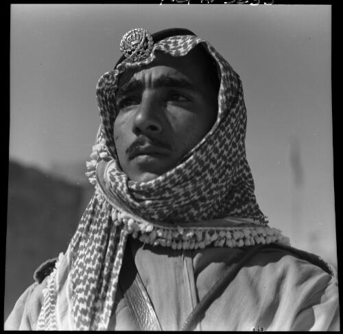 Arab Legionnaire [picture] : [Portrait Studies, Libya, World War II] / [Frank Hurley]