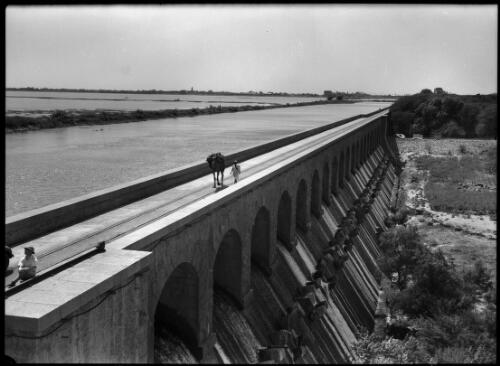 [The great Sennar dam, 2] [picture] : [Sudan, World War II] / [Frank Hurley]