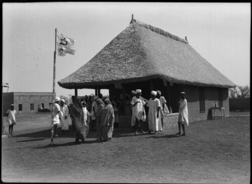 A typical dispensary at Hosh village [picture] : [Sudan, World War II] / [Frank Hurley]