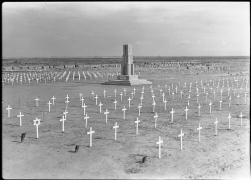 El Alamein Cemetry [with war monument] [picture] : [Jordan] / [Frank Hurley]