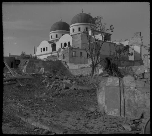 Cathedral Benghazi [ca. 1940-1946] [picture] : [Barqah, Libya] / [Frank Hurley]