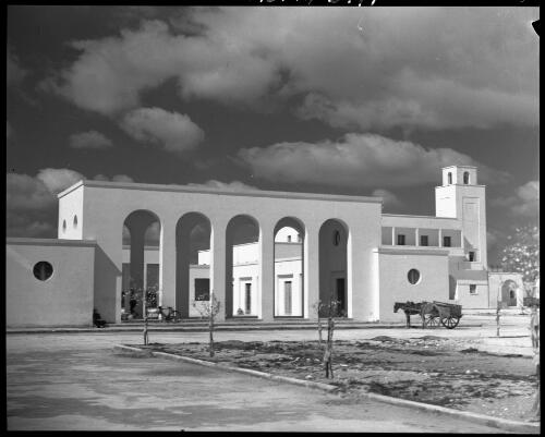Libya [Church Beda Littoria, ca. 1940-1946] [picture] : [Barqah, Libya] / [Frank Hurley]