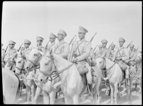 Persian Cavalry [picture] : [Iran, World War II] / [Frank Hurley]