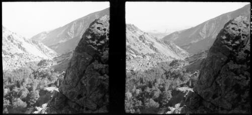 Valley in a mountain range, Iran, ca. 1943 [picture] / [Frank Hurley]