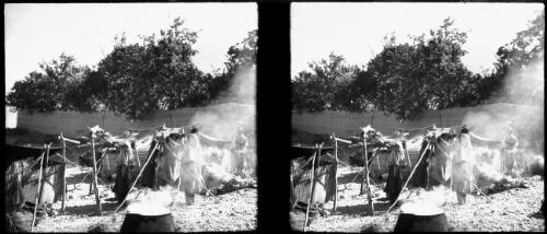 In a Baktihari [Bakhtyari] camp [1, World War II] [picture] : [Iran] / [Frank Hurley]