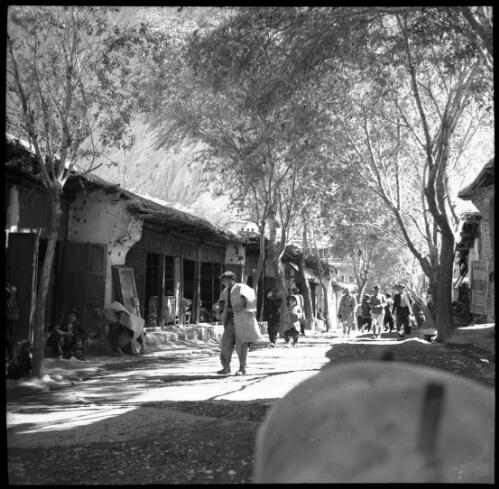 Sunday shots, Iran [street scene, World War II] [picture] : [Iran] / [Frank Hurley]
