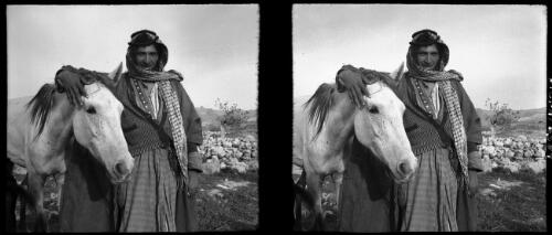 Man of Wady Musa Petra [ca. 1940-1946] [picture] : [Petra Valley, Jordan] / [Frank Hurley]