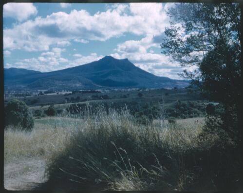 [Mount Lindesay region, rural scene, New South Wales, 2] [transparency] / [Frank Hurley]