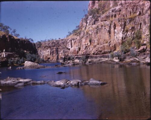 [River scene, Northern Territory, 4] [transparency] / [Frank Hurley]