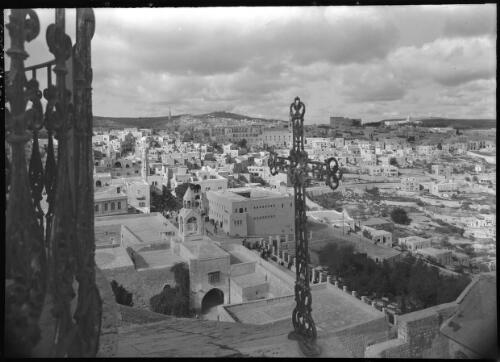 Bethlehem from the belfrey of the Church of the Nativity, 24th Dec 42 [24 December 1942] [picture] / [Frank Hurley]