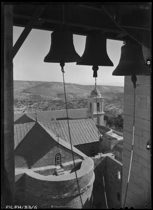 Bells of Bethlehem Church of the Nativity [2, ca. 1942] [picture] / [Frank Hurley]