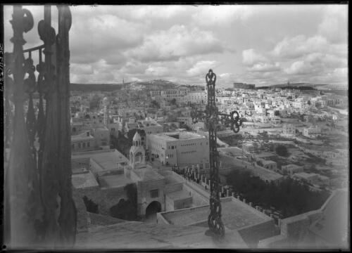 Bethlehem [from the belfrey of the Church of the Nativity, 24 December 1942] [picture] / [Frank Hurley]