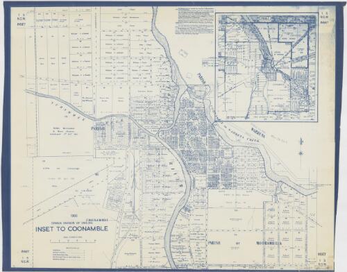 1966 census division of Darling [cartographic material] : inset to Coonamble