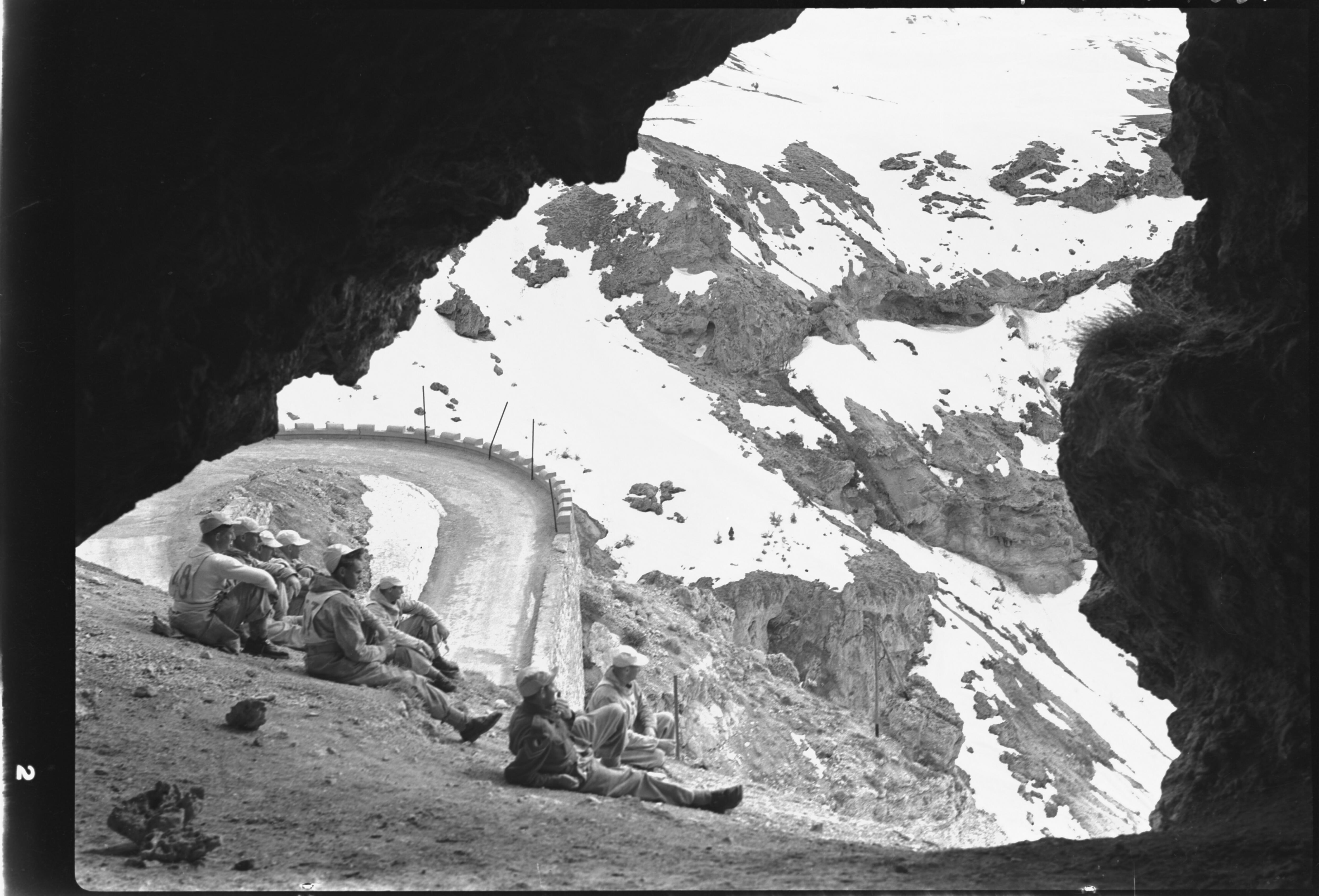 Various Shots Taken Up Around The Cedars Of Lebanon Men Resting On   RepresentativeImage