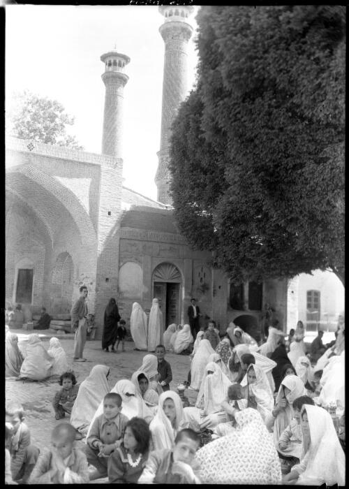 Mosque near Tehran, Iran, ca. 1943, 1 [picture] / [Frank Hurley]