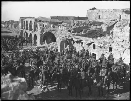 [Forty Thousand Horsemen, units of the Australian Light Horse in Palestine during World War I] [picture] / [Frank Hurley]