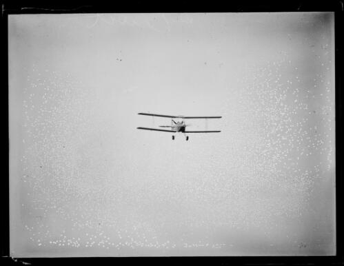Aviator Charles William Anderson Scott's plane departing from Sydney, New South Wales, May 1932 [picture]