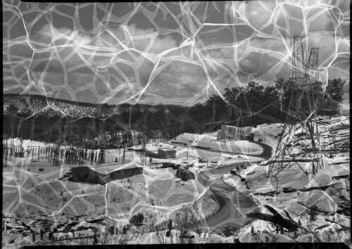 Switchyard & Control House [picture] : [Snowy Mountains Hydro-Electric Scheme, New South Wales] / [Frank Hurley]