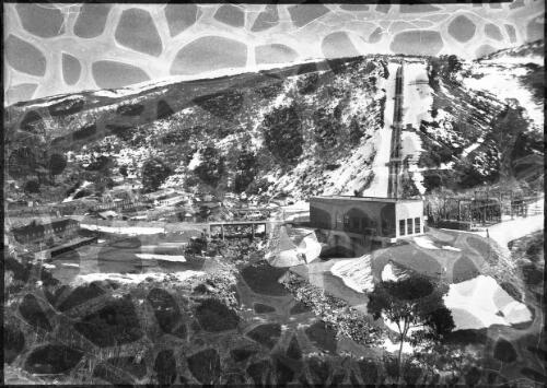 Guthega Power Station, Snowy Mountains Hydro-Electric Scheme, Snowy Mountains, New South Wales / Frank Hurley
