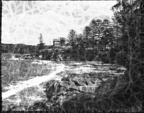Manly [unidentified beach] [picture] : [Manly, New South Wales] / [Frank Hurley]