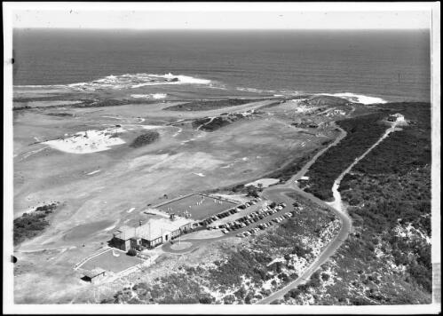 NSW Golf Course La Perouse [picture] : [Aerial views, Sydney, New South Wales] / [Frank Hurley]