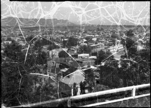 [Panoramic view overlooking Cessnock, New South Wales, 1] [picture] / [Frank Hurley]