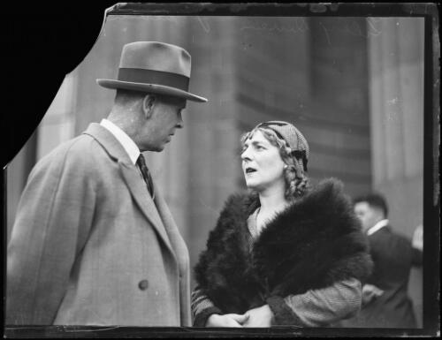 James Devine with notorious wife and brothel owner Matilda Devine, New South Wales, ca. 1930, 2 [picture]