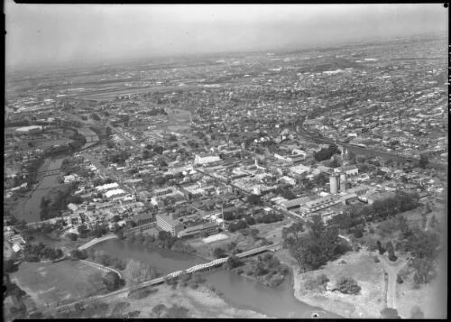 [Aerial photograph of Parramatta, 1] [picture] : [Sydney, New South Wales] / [Frank Hurley]