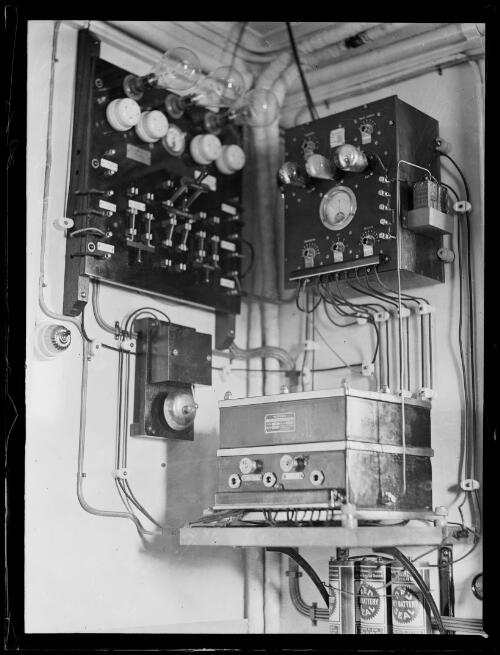 Equipment in the engine room of the motor ship Triton, New South Wales, 19 August 1930, 2 [picture]