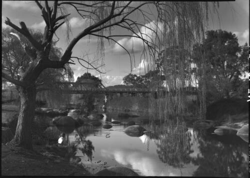 The Macdonald River, Bendemeer [picture] : [New England, New South Wales] / [Frank Hurley]