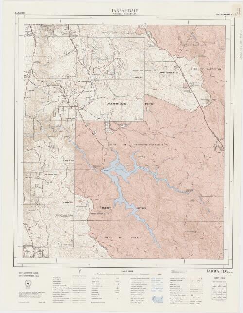 Jarrahdale, Western Australia [cartographic material] / prepared under the direction of the Surveyor General, Department of Lands and Surveys, Western Australia