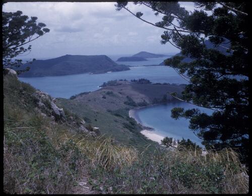 [View of the Whitsundays, Queensland, 2] [transparency] / [Frank Hurley]