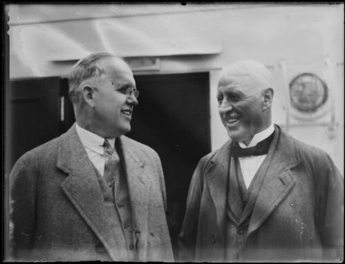 Two male Rotarians, New South Wales, ca. 1920s, 1 [picture]