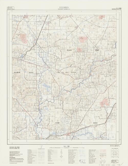 Hillman, Western Australia / produced by the Department of Land Administration, Perth, Western Australia