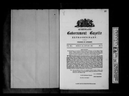 Queensland : Original correspondence, 1859-1900 [microform]/ as filmed by the AJCP