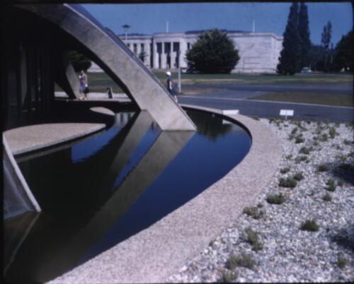 [Canberra view near the Academy of Science, Australian Capital Territory] [transparency] / [Frank Hurley]