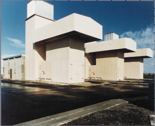 John Holland Constructions, E.T.S.A. power station, Mt Gambier, South Australia, 1979 [picture] / Wolfgang Sievers