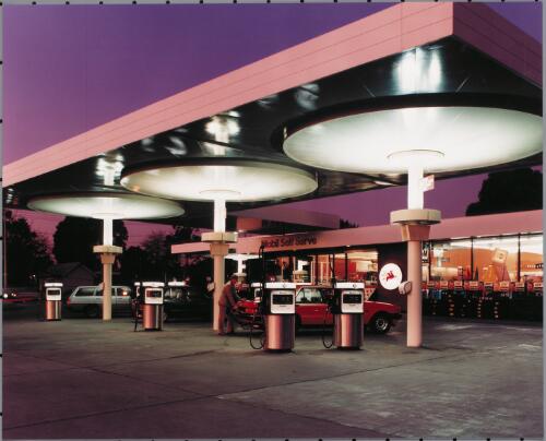 [Mobil] service station at Mulgrave, Victoria, 1982 [picture] / Wolfgang Sievers