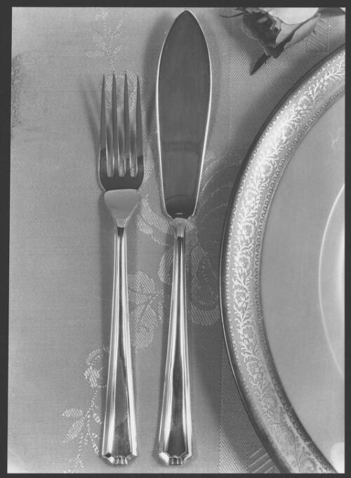Tableware produced by Mytton's Cutlery, Melbourne, Victoria, 1939 [picture] / Wolfgang Sievers