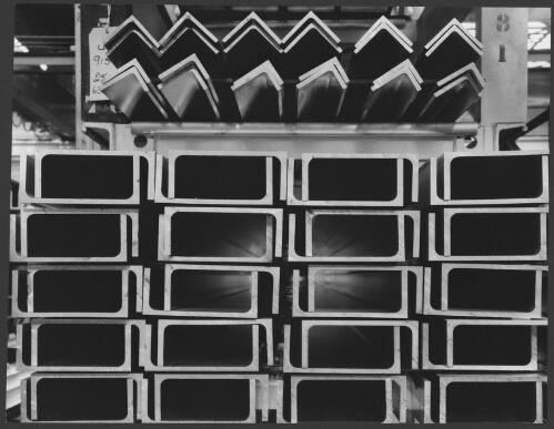 Aluminium extruded shapes at Alcoa, Point Henry, Victoria, 1970 [1] [picture] / Wolfgang Sievers