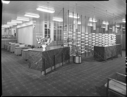 Interior of ANZ Bank head office, Westside corner Collins & Queen Streets, Melbourne, [2] [picture] / Wolfgang Sievers