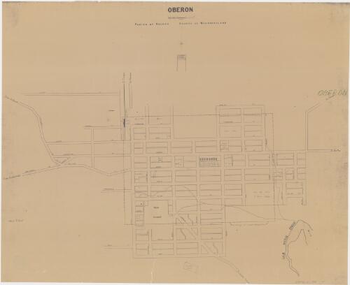 Oberon [cartographic material] : Parish of Oberon, County of Westmoreland