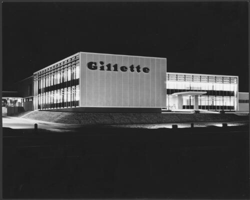 Exterior view of Gillette factory, Dandenong, Victoria [picture] / Wolfgang Sievers